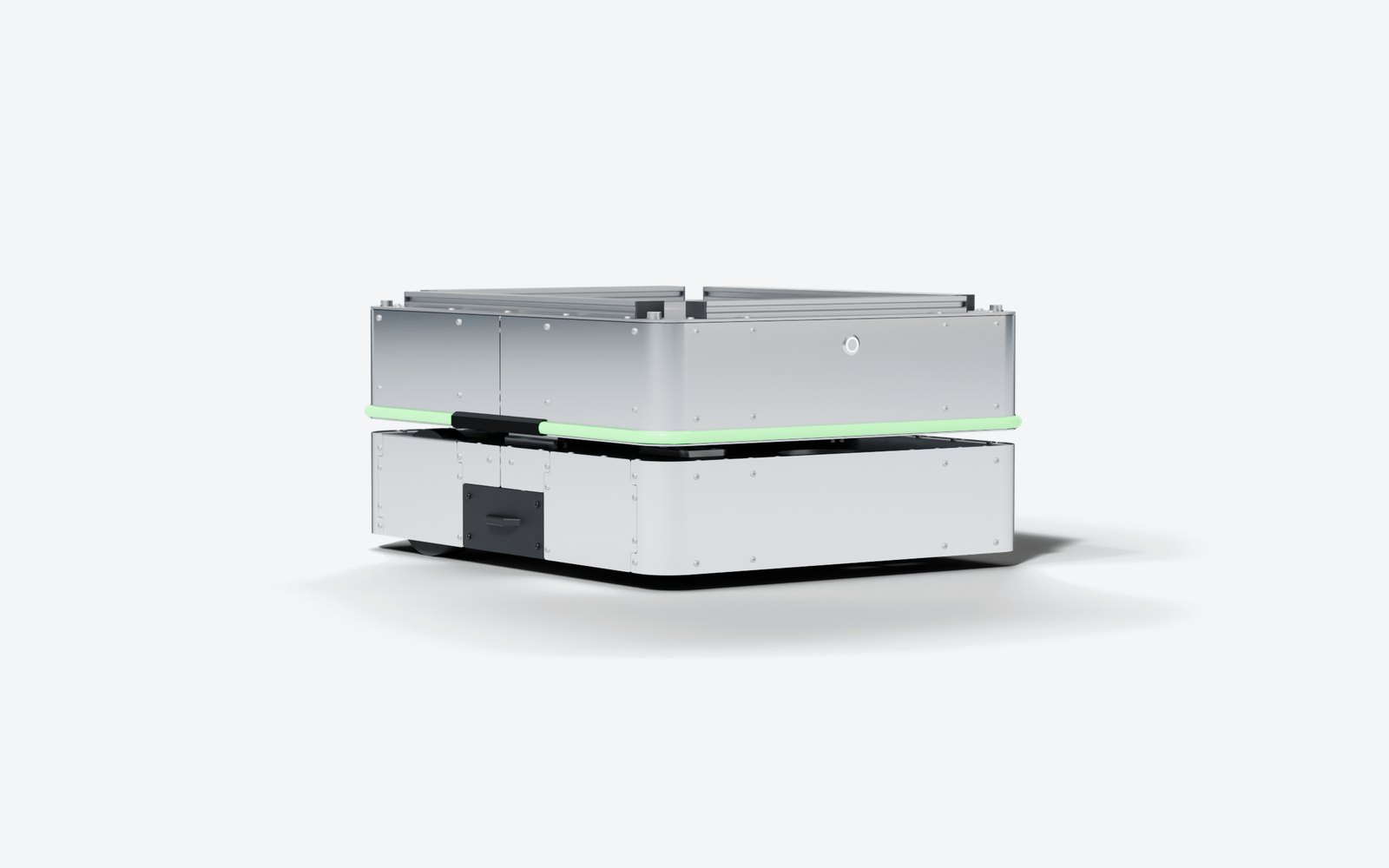 Render robota Arienai Pulse, autonomicznego robota mobilnego o udźwigu 100 kg